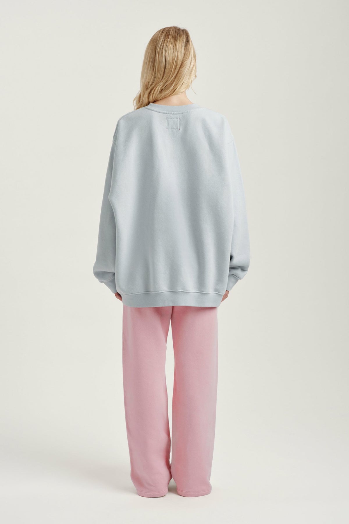 SET ACTIVE MIDWEIGHT SWEATS STAPLE STRAIGHT LEG SWEATPANTS - INVERSE BLUSH