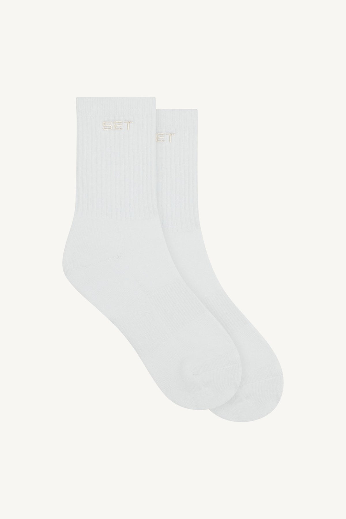 SET ACTIVE SET SOCKS (3 PACK) - WHITE/HEATHER GREY/ONYX