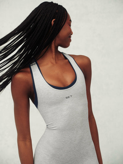 SET ACTIVE FORMCLOUD® CLOUD GYM SHORTYSUIT - ANALOG