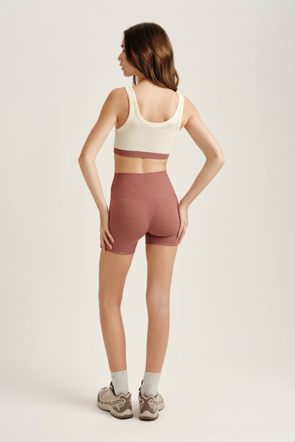 SET ACTIVE SPORTBODY® SPORTY ROSTER BRA - SEPIA