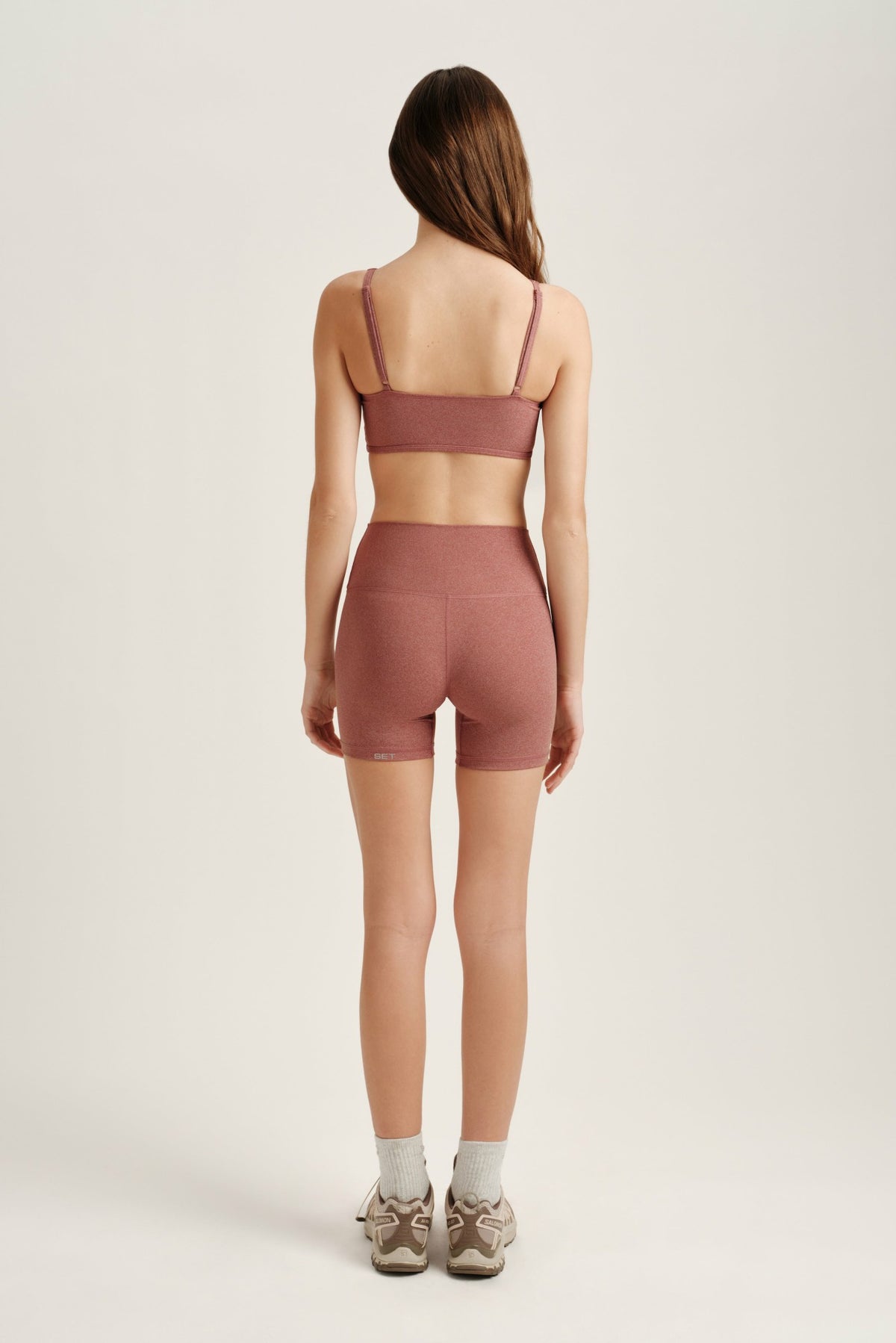 SET ACTIVE SPORTBODY® SPORTY SHORTS - SEPIA