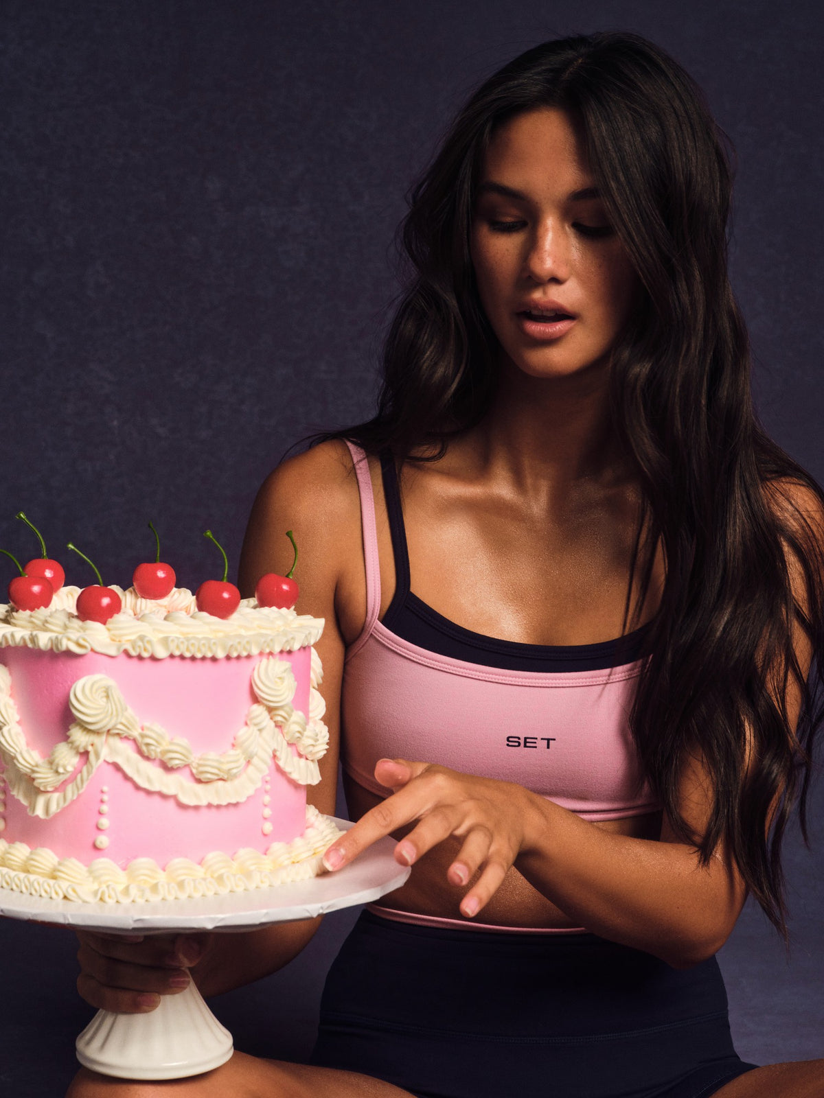 SET ACTIVE FORMCLOUD® CLOUD TRAINING BRA - CONFETTI