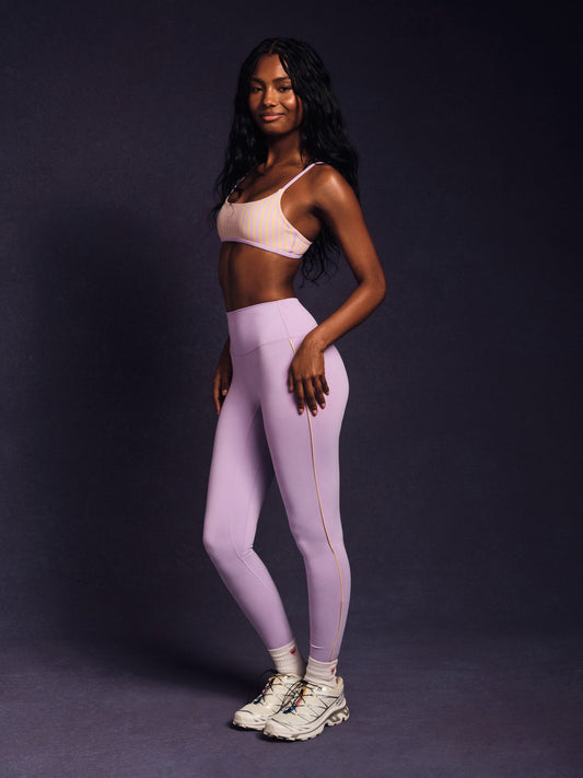 SET ACTIVE LUXFORM® LUX PIPE LEGGINGS - BUTTERCREAM