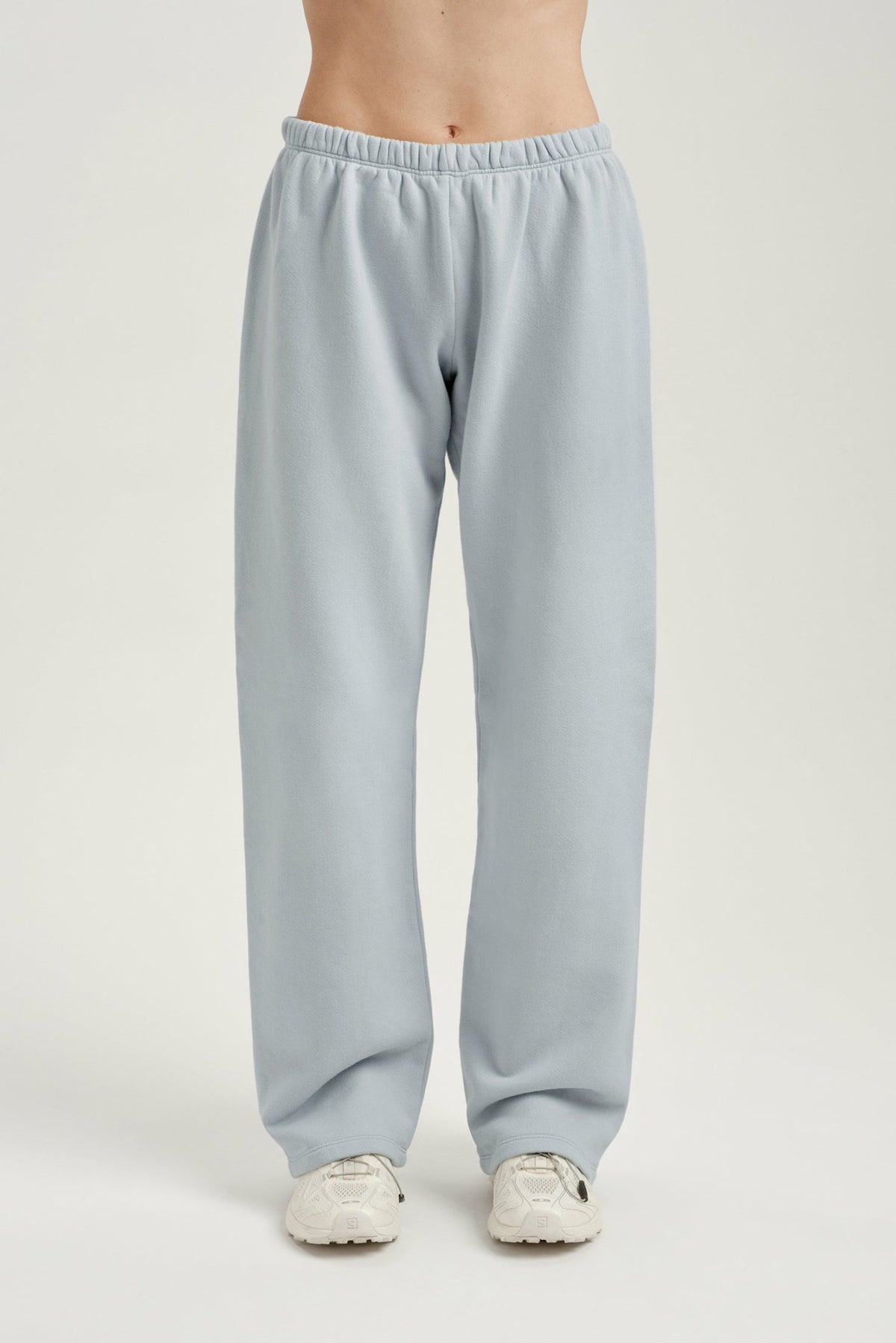 SET ACTIVE MIDWEIGHT SWEATS STAPLE STRAIGHT LEG SWEATPANTS - BLUSH