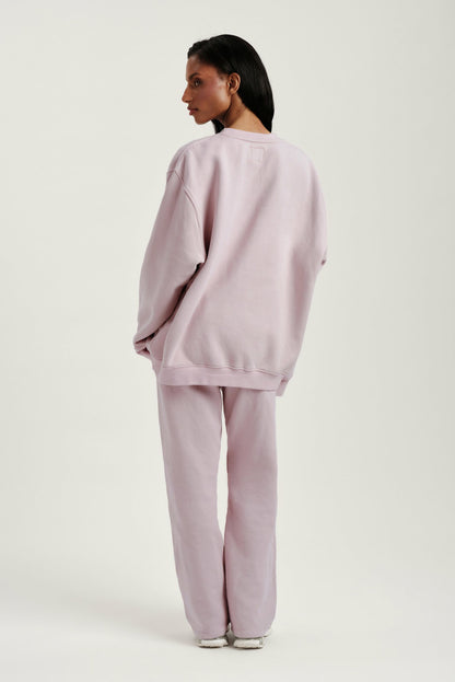 SET ACTIVE MIDWEIGHT SWEATS STAPLE SET CREWNECK - SONNET