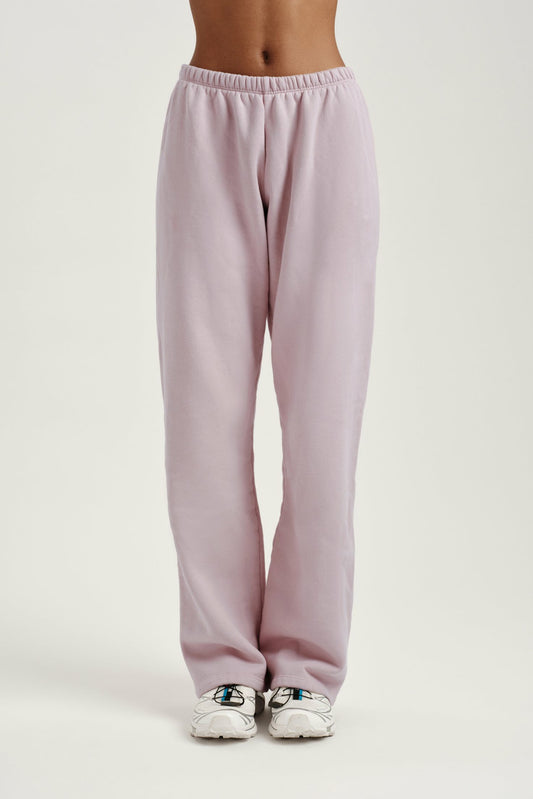 SET ACTIVE MIDWEIGHT SWEATS STAPLE STRAIGHT LEG SWEATPANTS - SONNET