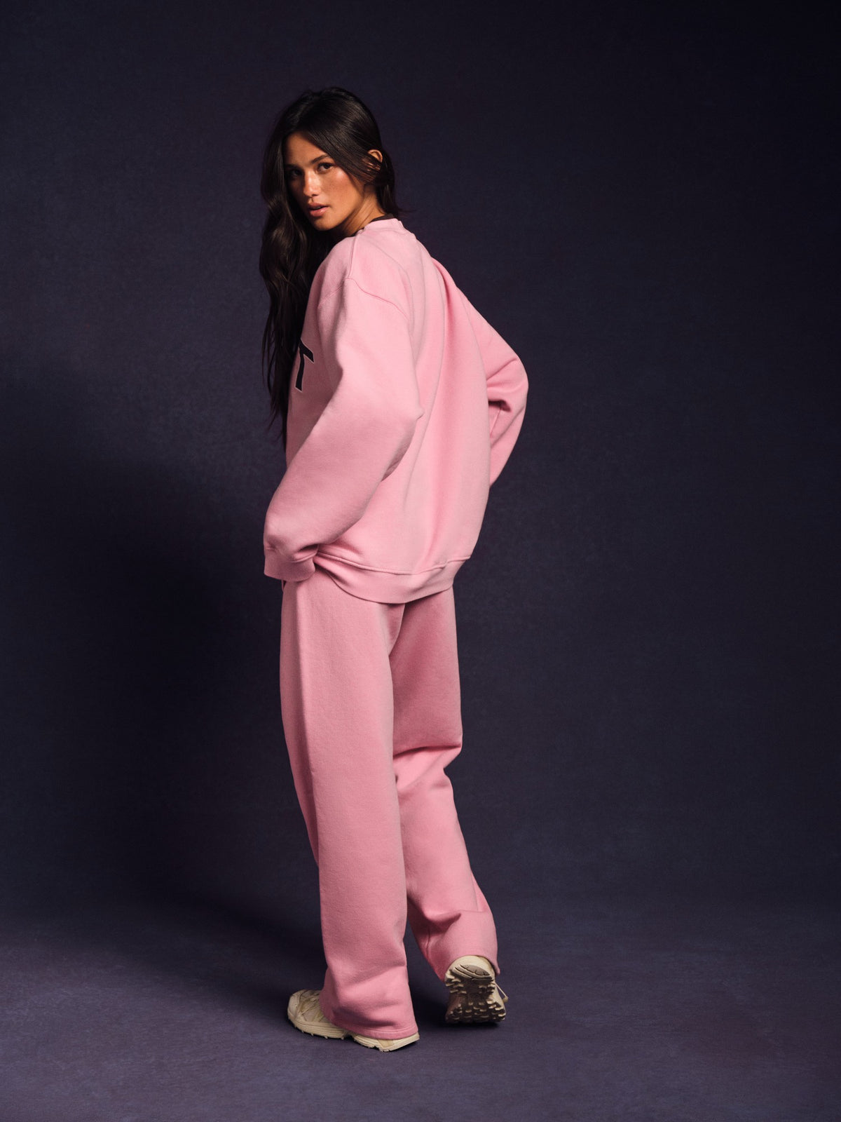SET ACTIVE MIDWEIGHT SWEATS STAPLE STRAIGHT LEG SWEATPANTS - SWIRL