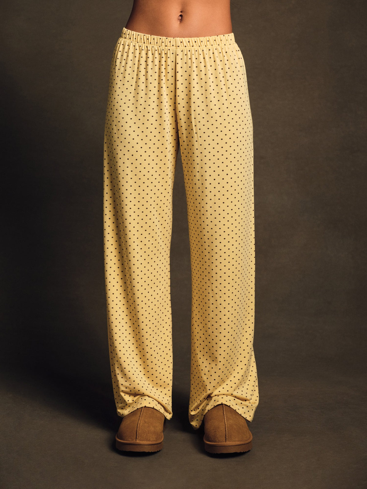 SET ACTIVE SLEEP JERSEY COMFORT POLKA DOT SLEEP PANTS - SPARKLER