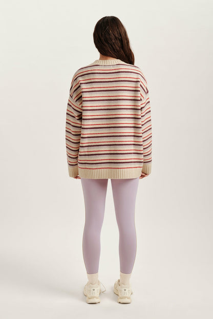 SET ACTIVE STUDIO KNIT STUDIO KNIT CREWNECK - SONNET