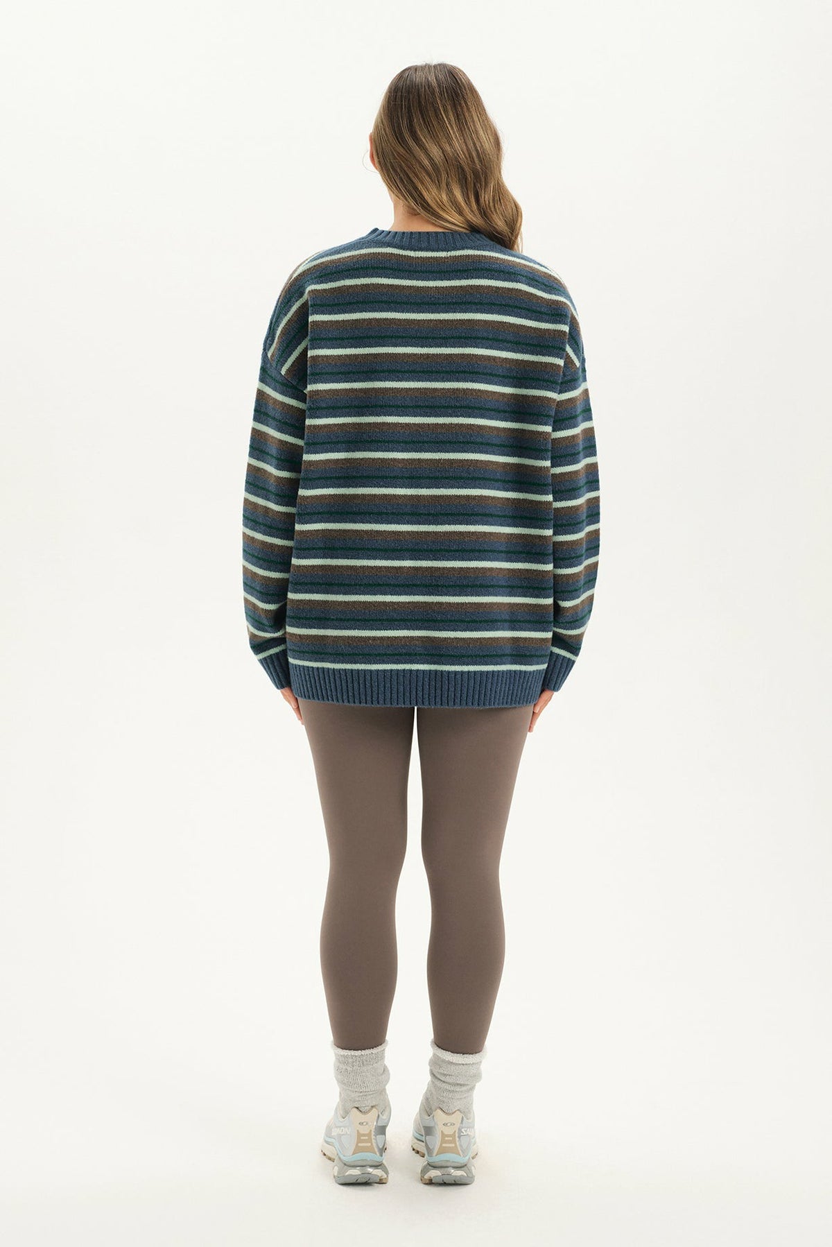SET ACTIVE STUDIO KNIT STUDIO KNIT CREWNECK - NORDIC