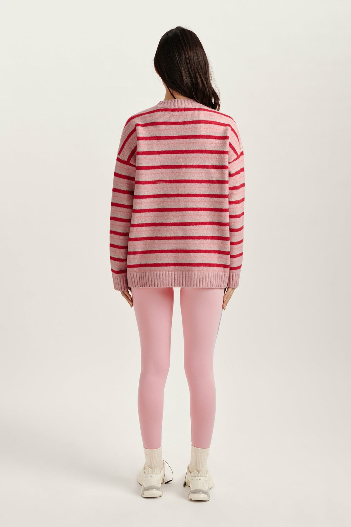 SET ACTIVE STUDIO KNIT STUDIO KNIT CREWNECK - BLUSH