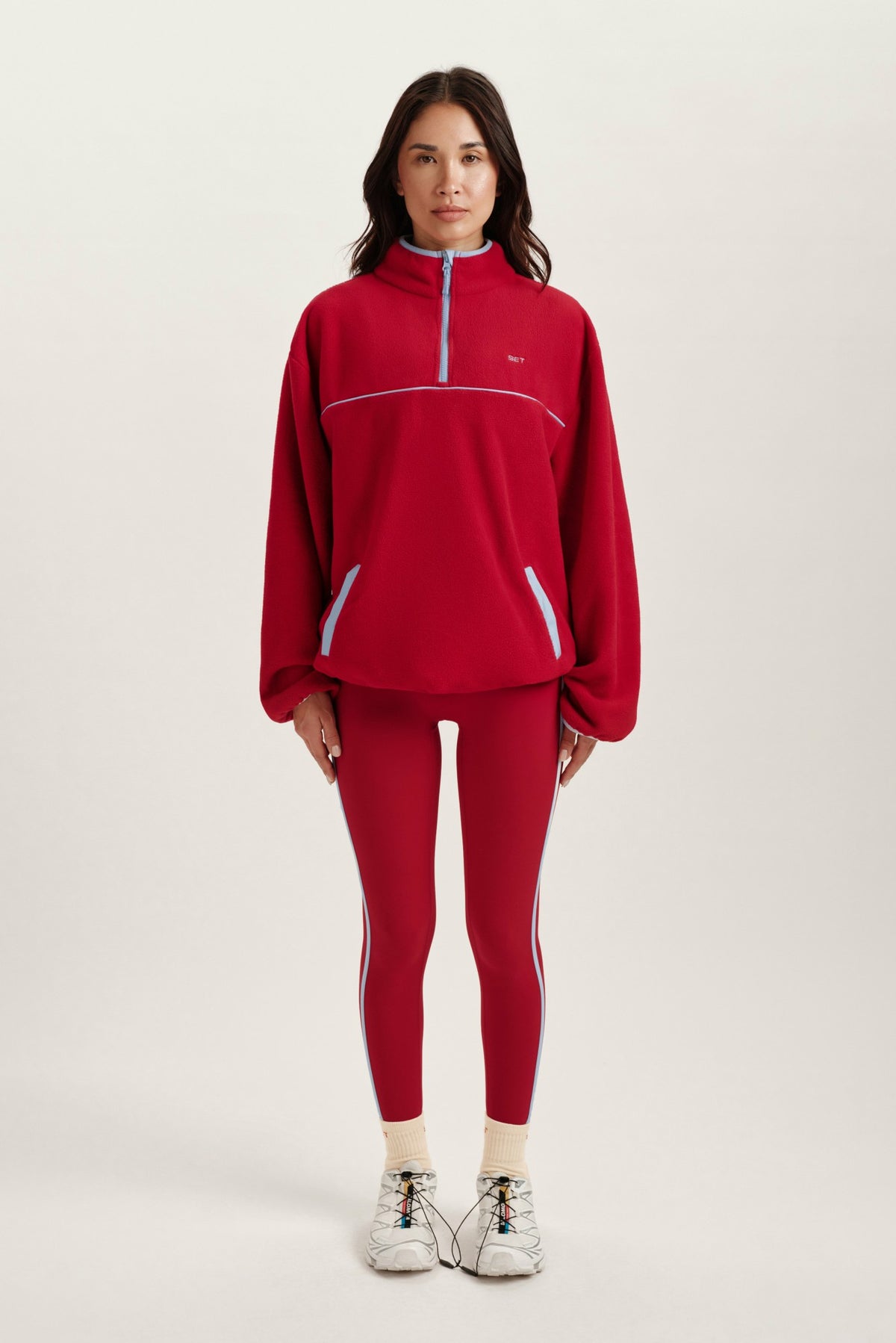 SET ACTIVE MICROFLEECE HALF ZIP - VERSE