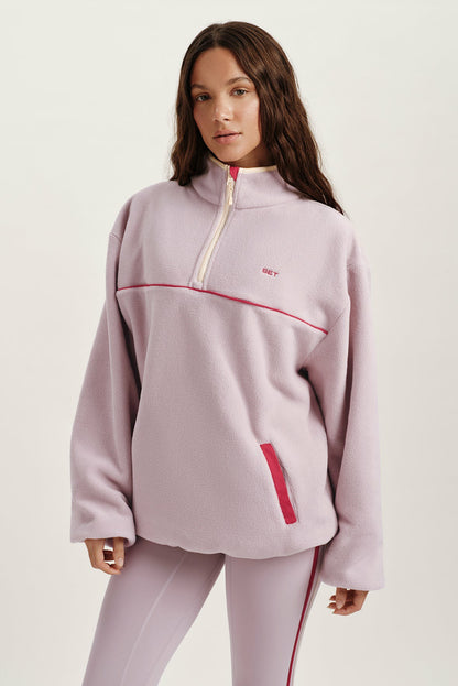 SET ACTIVE MICROFLEECE HALF ZIP - SONNET
