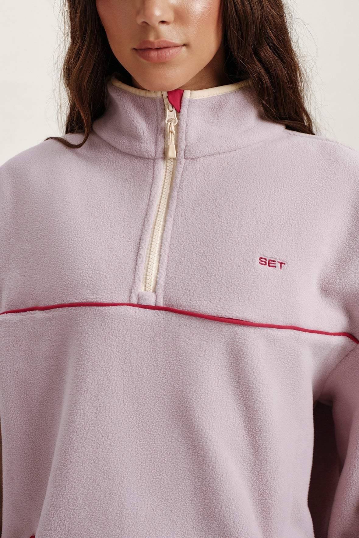 SET ACTIVE MICROFLEECE HALF ZIP - SONNET