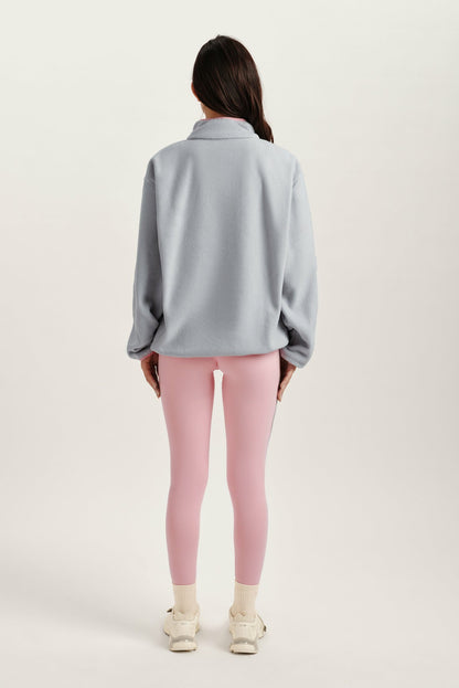 SET ACTIVE MICROFLEECE HALF ZIP - BLUSH