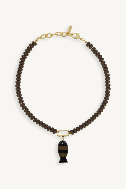 SET ACTIVE SET x LOGAN TAY FISH CHARM NECKLACE - SHORELINE