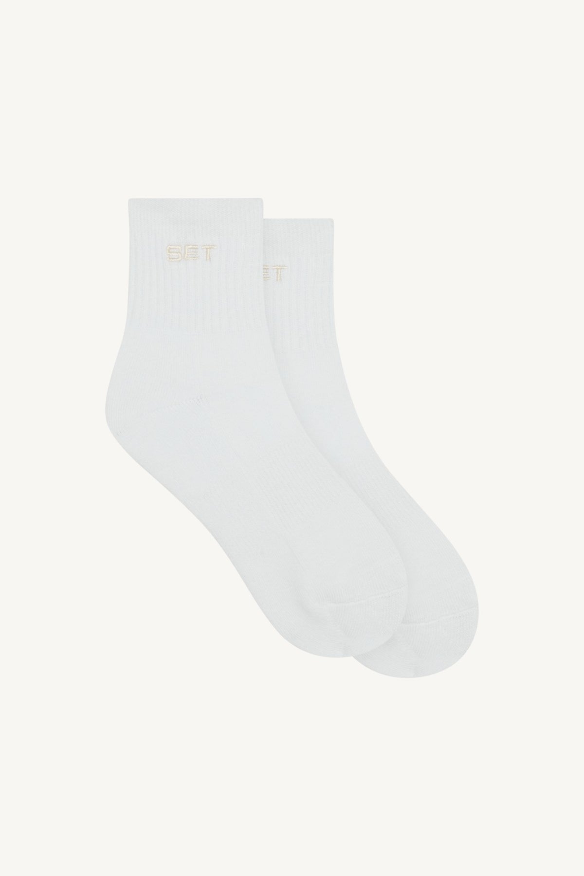 SET ACTIVE SET SHORTY SOCKS (3 PACK) - WHITE/HEATHER GREY/ONYX