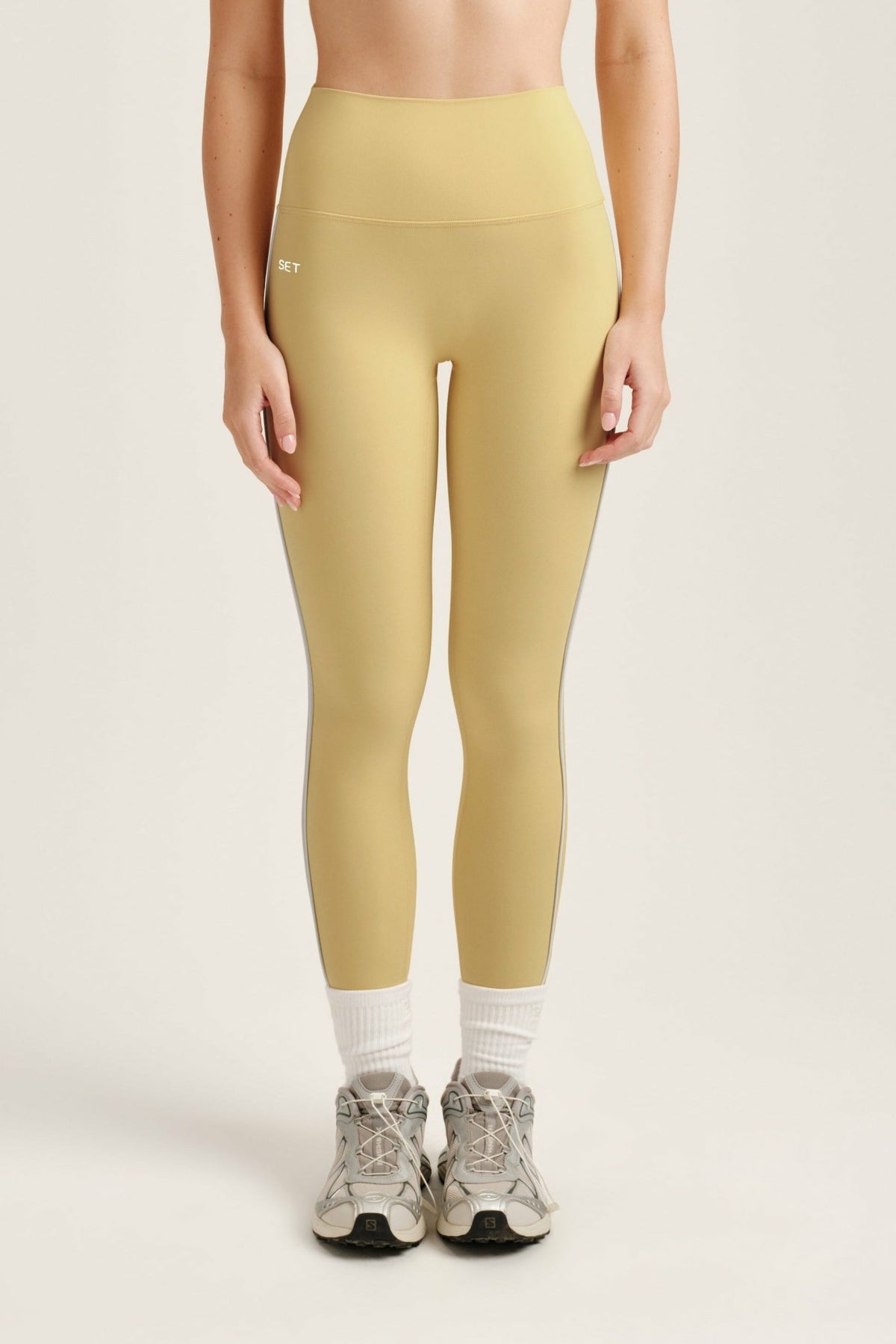 SET ACTIVE BREATHE 1.0 PIPE LEGGINGS - BUTTER