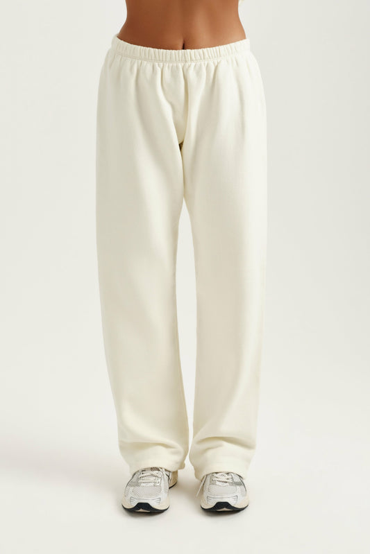 SET ACTIVE MIDWEIGHT SWEATS STAPLE STRAIGHT LEG SWEATPANTS - HAVEN