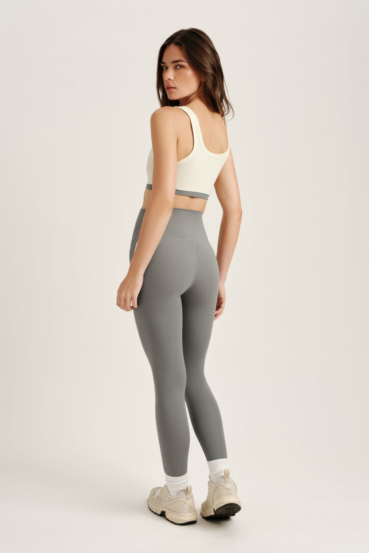 SET ACTIVE SPORTBODY® SPORTY STRIPE LEGGINGS - LO-FI