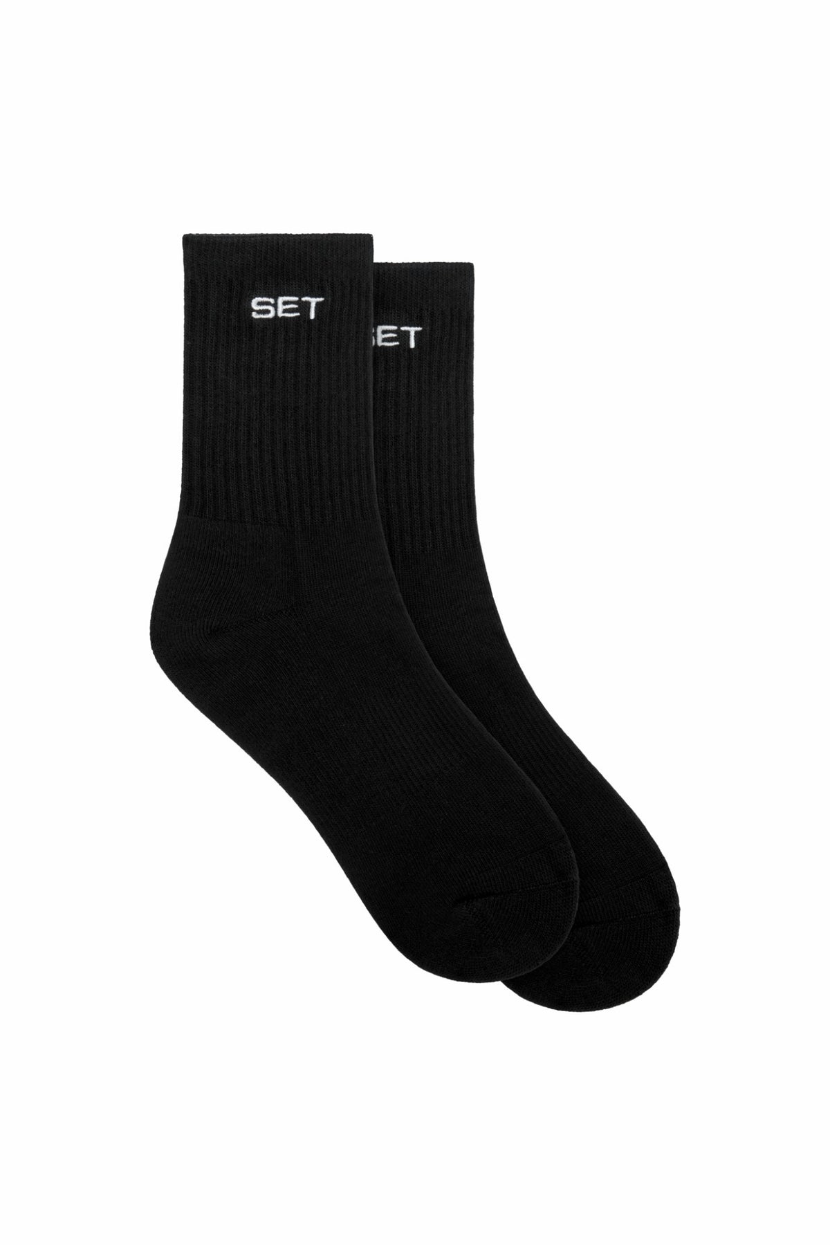 SET ACTIVE SET SOCKS - ONYX/WHITE
