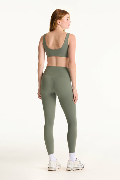 SET ACTIVE SPORTBODY® SPORTY DUO LIFT BRA - KELP