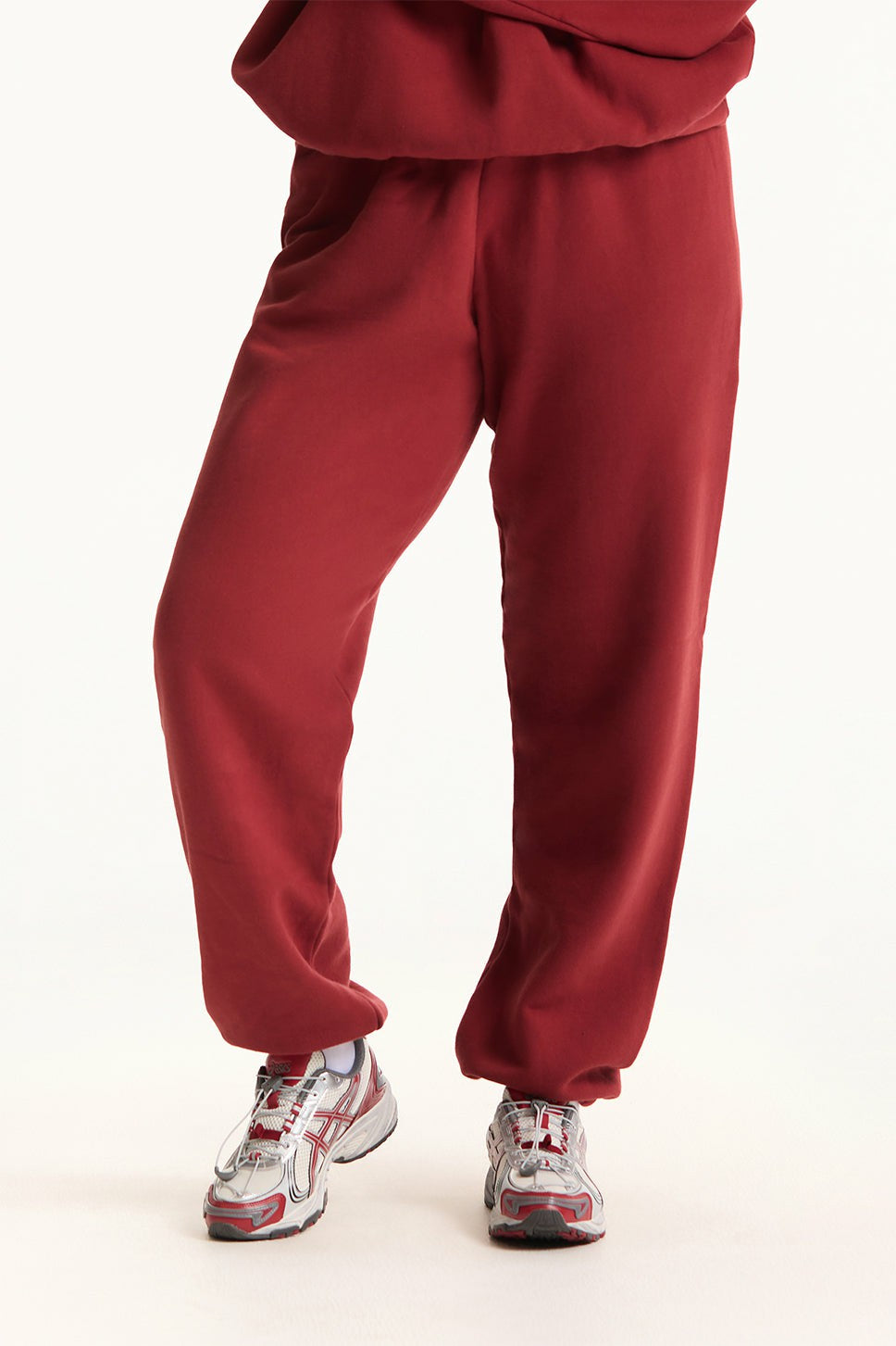 SET ACTIVE MIDWEIGHT SWEATS STAPLE OLD SCHOOL SWEATPANTS - SNAPPER
