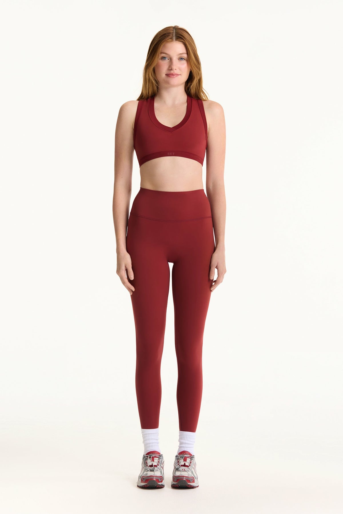 SET ACTIVE BREATHE 1.0 HIGH-RISE LEGGINGS - SNAPPER