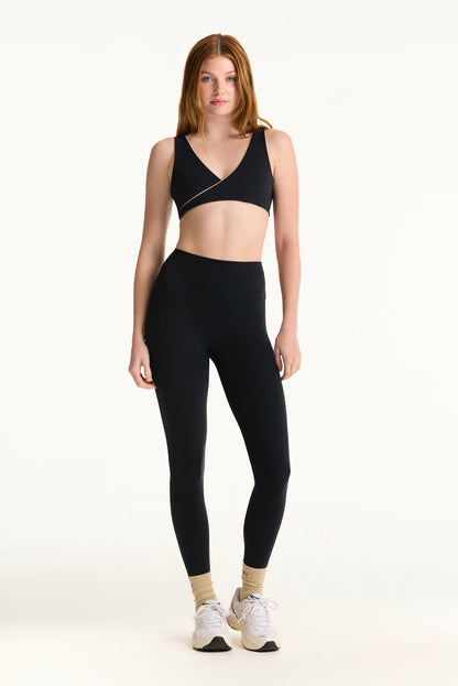 SET ACTIVE BREATHE 1.0 CONTRAST WRAP BRA - MARLIN