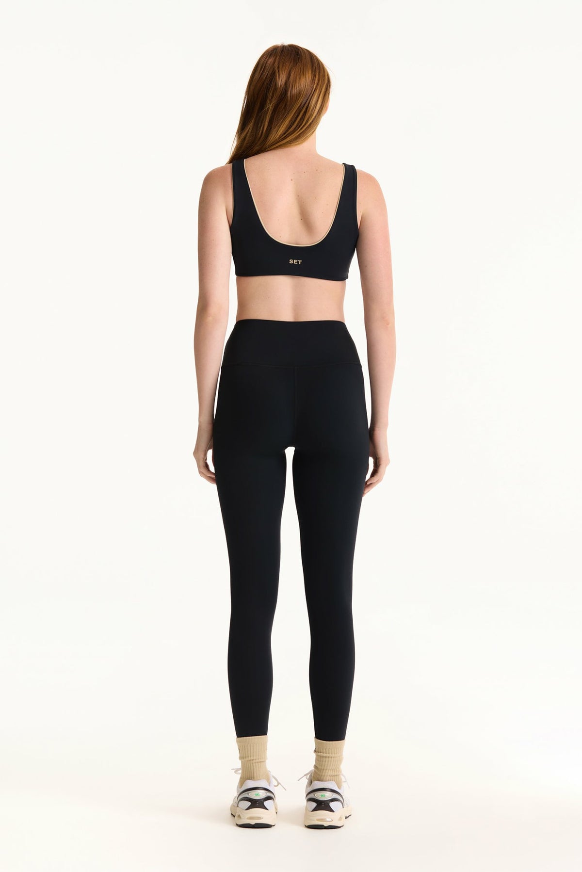 SET ACTIVE BREATHE 1.0 CONTRAST WRAP BRA - MARLIN