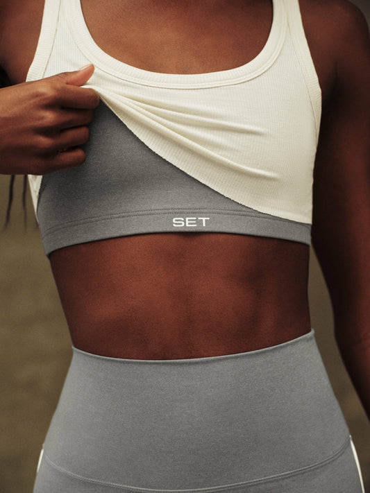 SET ACTIVE SPORTBODY® SPORTY ROSTER BRA - LO-FI