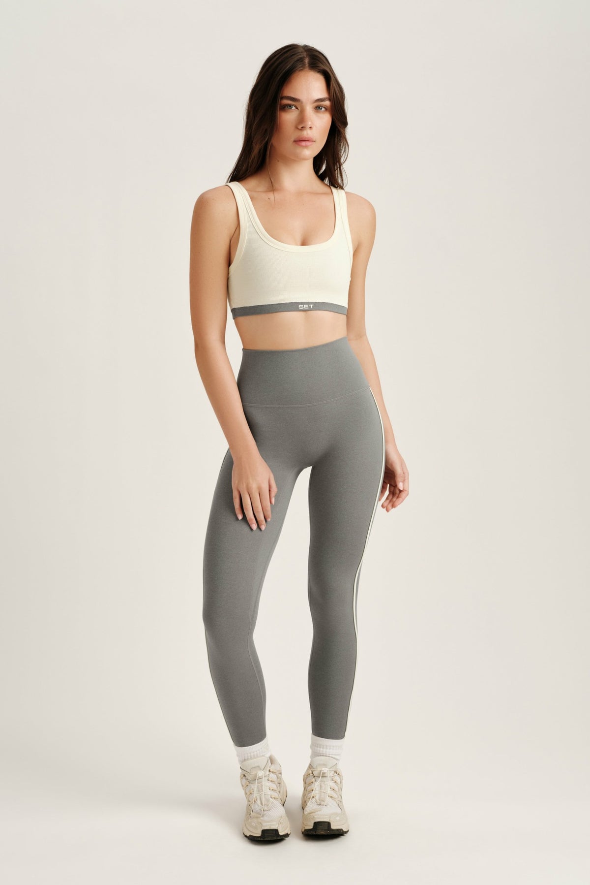 SET ACTIVE SPORTBODY® SPORTY ROSTER BRA - LO-FI
