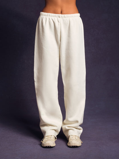 SET ACTIVE MIDWEIGHT SWEATS STAPLE STRAIGHT LEG SWEATPANTS - ICING