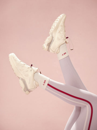 SET ACTIVE SET SHORTY SOCKS - CREAM/VERSE