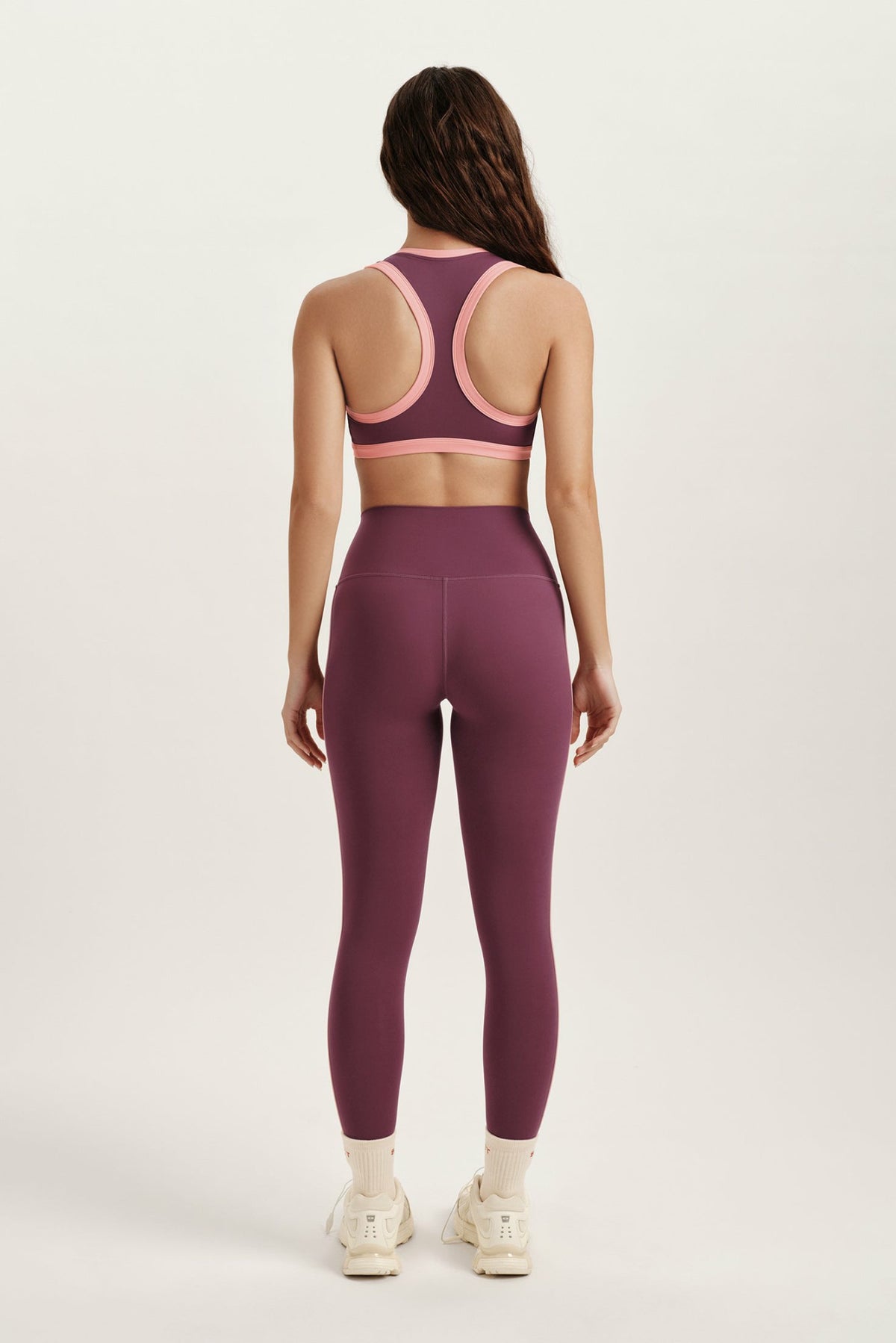 SET ACTIVE BREATHE 1.0 STRIKE LEGGINGS - ROSEBUD