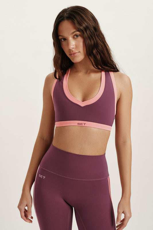 SET ACTIVE BREATHE 1.0 LA BRA - ROSEBUD