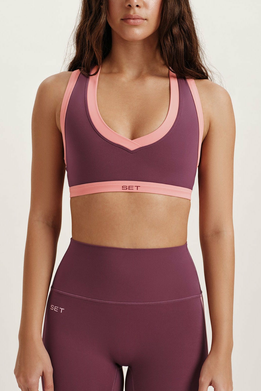 SET ACTIVE BREATHE 1.0 LA BRA - ROSEBUD