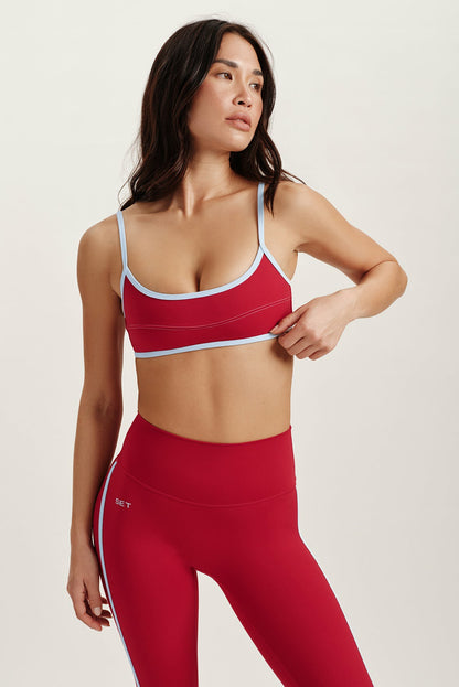 SET ACTIVE SPORTBODY® SPORTY LINE BRA - VERSE