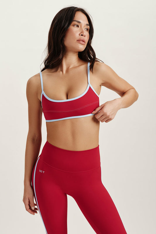 SET ACTIVE SPORTBODY® SPORTY LINE BRA - VERSE