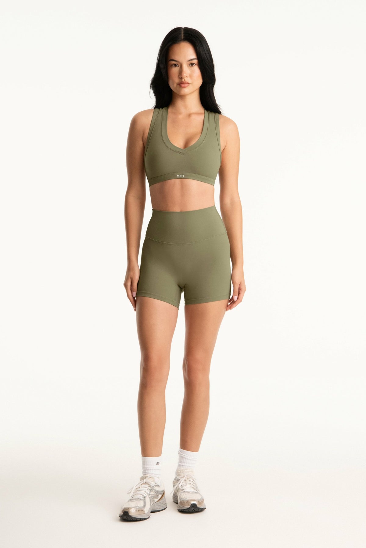 SET ACTIVE BREATHE 1.0 PARKE SHORTS - BEACHGRASS