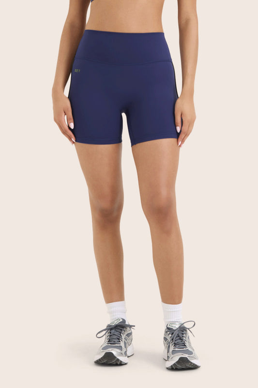 SET ACTIVE SPORTBODY® SPORTY DUO STRIPE SHORTS - LAKE