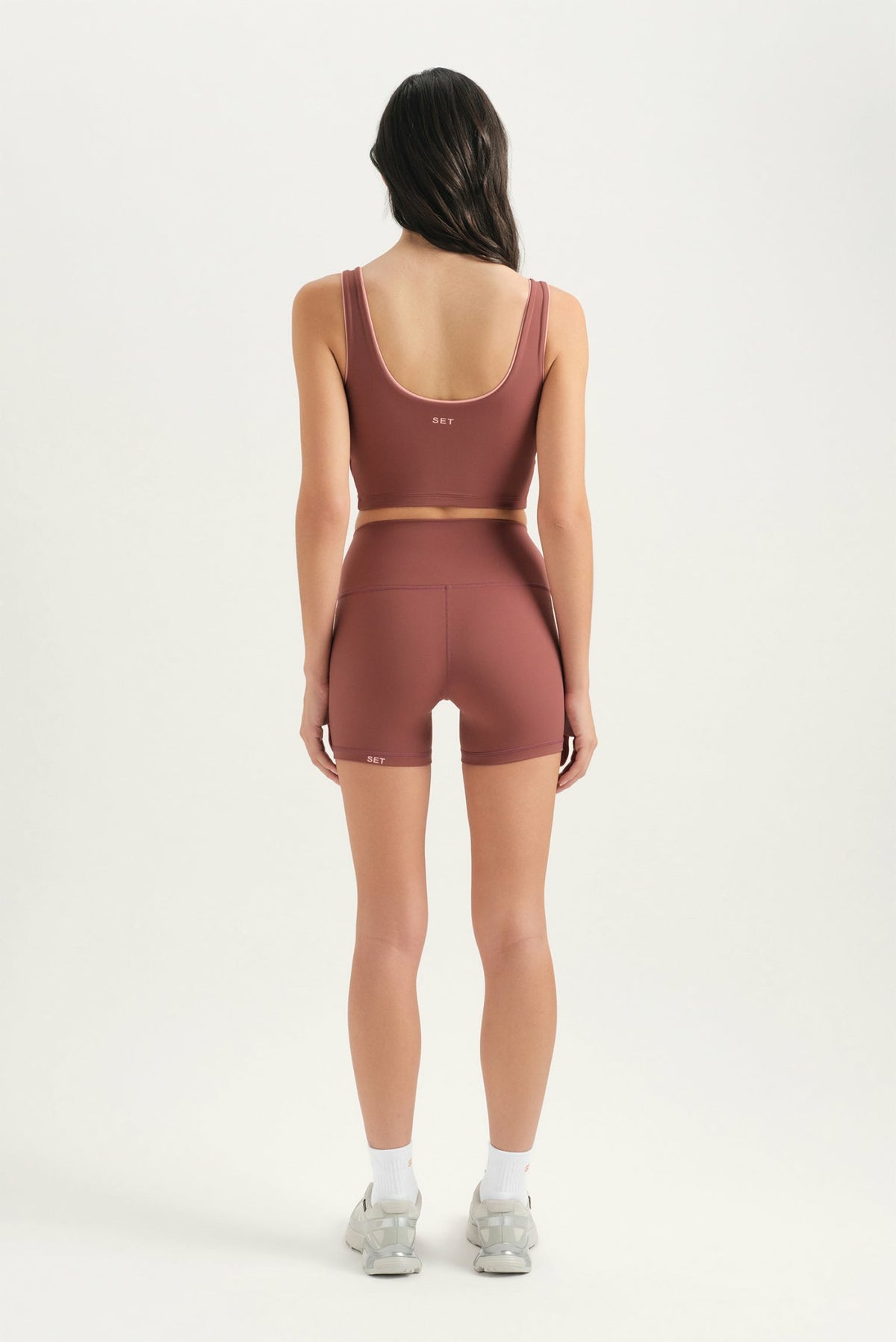 SET ACTIVE BREATHE 1.0 CONTRAST WRAP TANK - EMBER