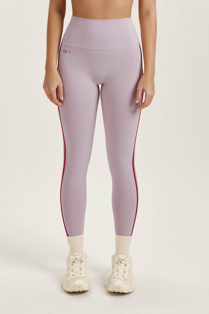 SET ACTIVE LUXFORM® LUX DUO STRIPE LEGGINGS - SONNET