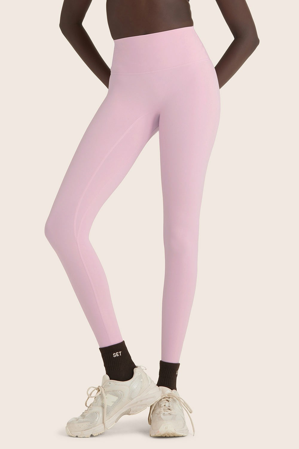 SET ACTIVE SPORTBODY® SPORTY HIGH-RISE LEGGINGS - SWIRL
