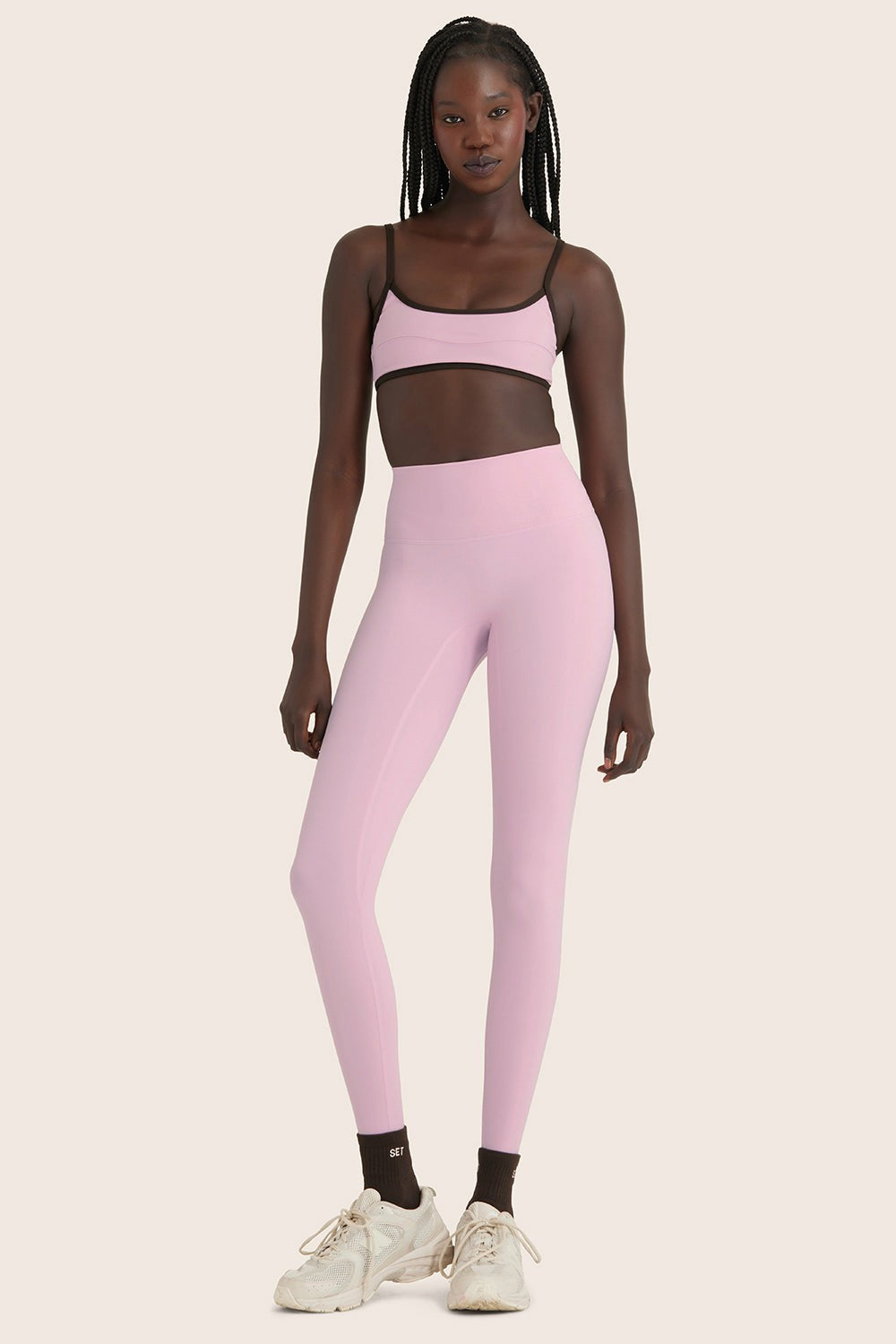 SET ACTIVE SPORTBODY® SPORTY HIGH-RISE LEGGINGS - SWIRL