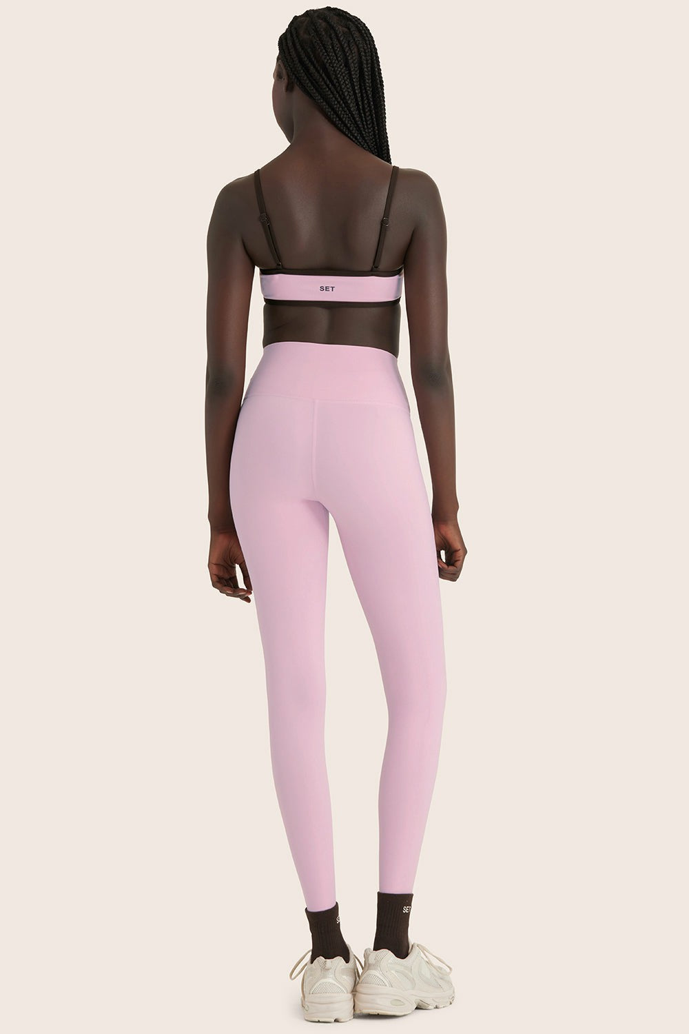 SET ACTIVE SPORTBODY® SPORTY HIGH-RISE LEGGINGS - SWIRL