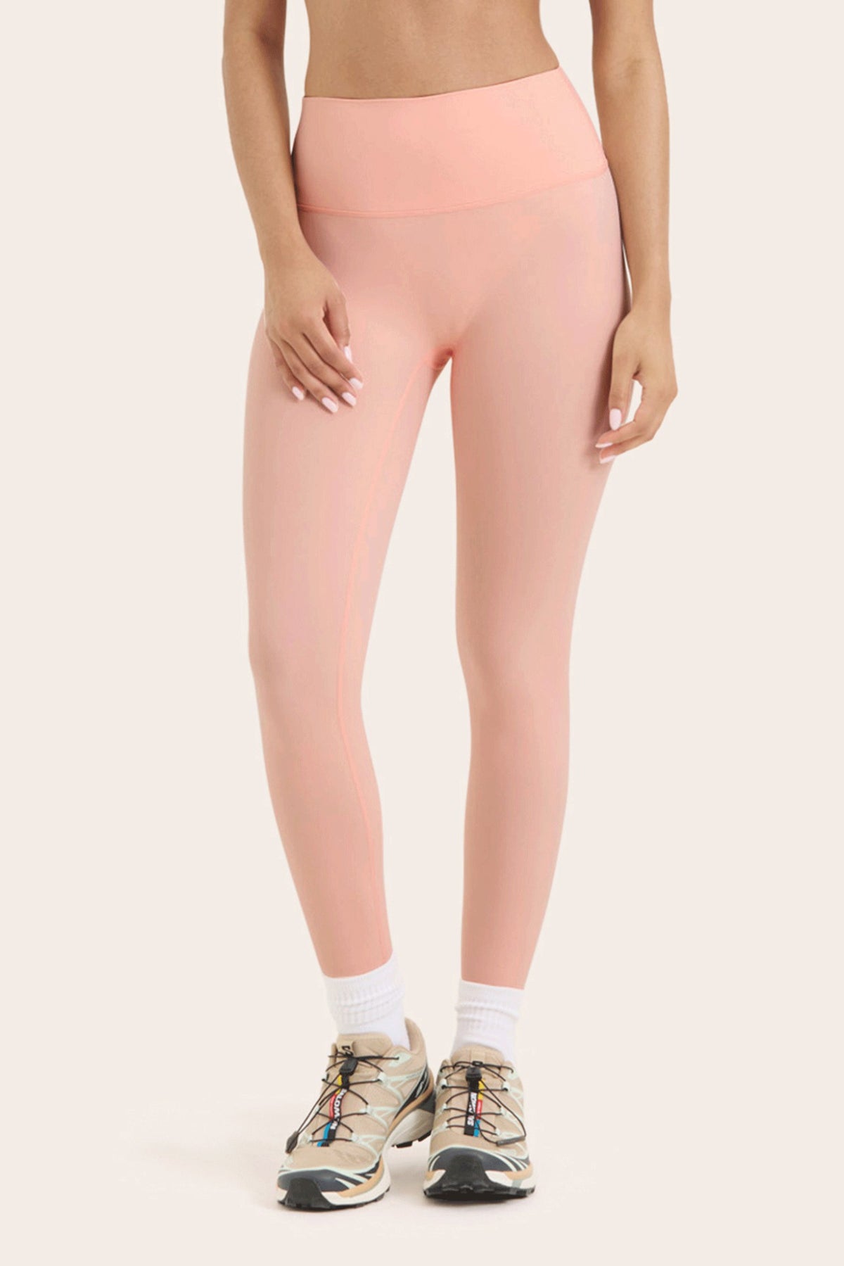 SET ACTIVE BREATHE 1.0 HIGH-RISE LEGGINGS - PEACH