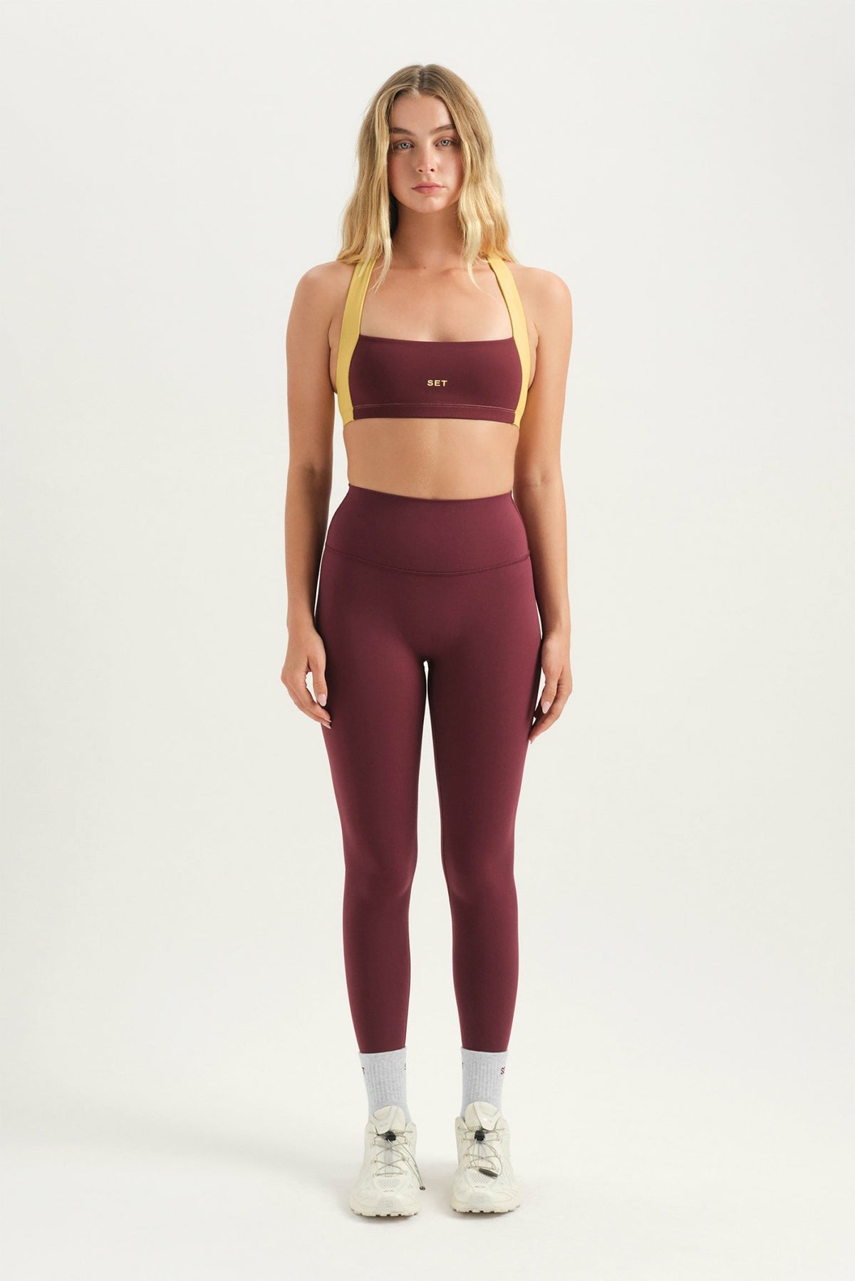 SET ACTIVE BREATHE 1.0 HIGH-RISE LEGGINGS - SAHARA