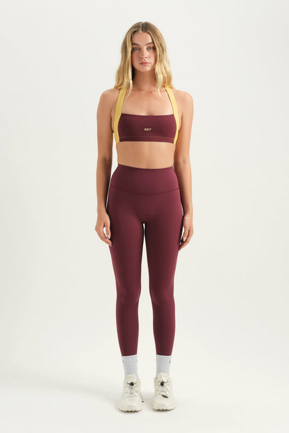 SET ACTIVE BREATHE 1.0 HIGH-RISE LEGGINGS - SAHARA