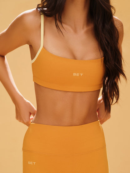 SET ACTIVE FORMCLOUD® CLOUD 90'S BRA - ORANGE SODA (ORANGE)